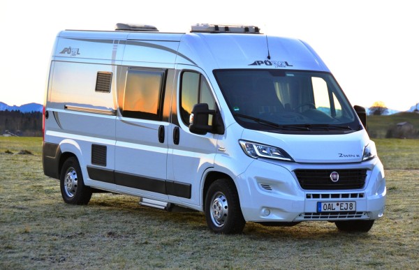 Smart Camper 600 m. großem Querbett